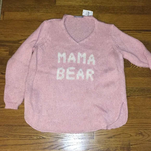 Wooden Ships Sweaters - Wooden ships Mama Bear sweater